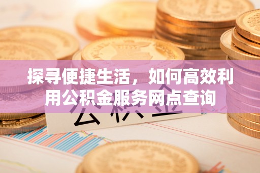 三沙探寻便捷生活，如何高效利用公积金服务网点查询