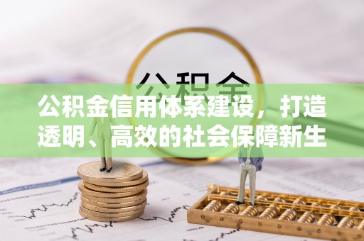 三沙公积金信用体系建设，打造透明、高效的社会保障新生态