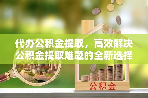 三沙代办公积金提取，高效解决公积金提取难题的全新选择