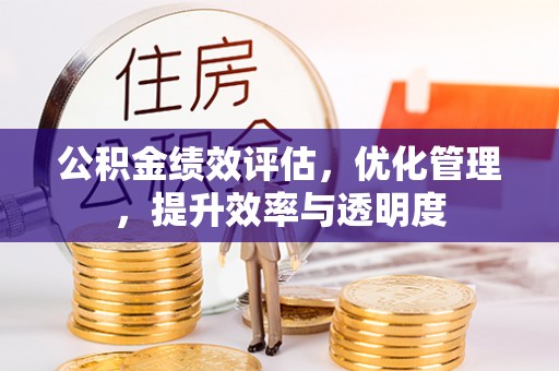 三沙公积金绩效评估，优化管理，提升效率与透明度