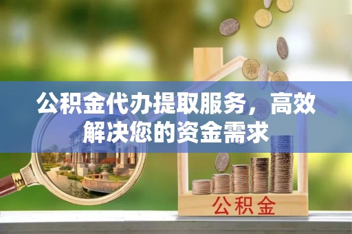 三沙公积金代办提取服务，高效解决您的资金需求